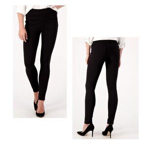 NYDJ LiftTuck "Sculpt Her Collection" Ponte Modern Jersey Leggings, Black - 8